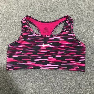 Nike: Good Condition Multicolored Sports Bra